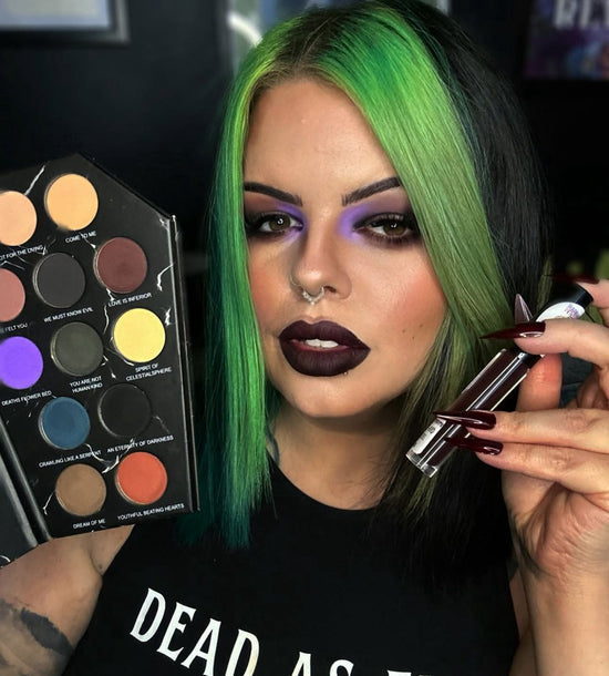 Radioactive Unicorn Gothic Liquid Lipstick a Violent Death Cherry - QHA UK