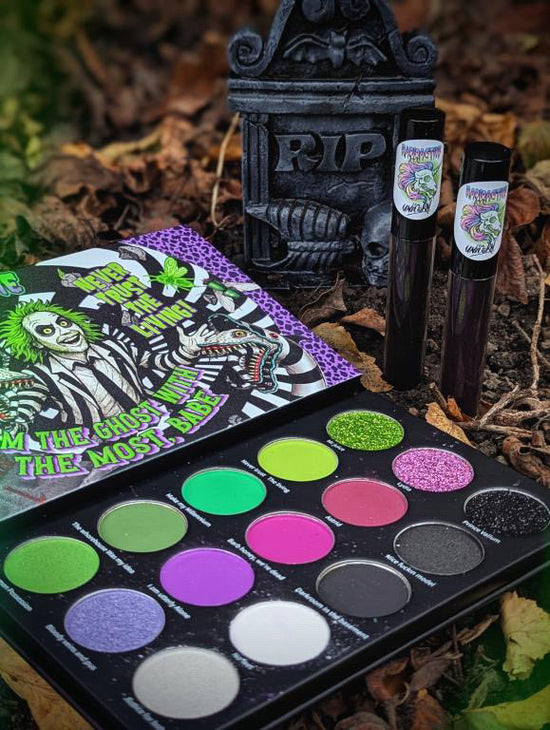 Radioactive Unicorn Eyeshadow Palette Beetlejuice - QHA UK