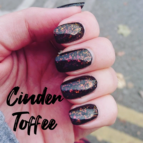 Radioactive Unicorn Nail Polish Cinder Toffee 10ml - QHA UK