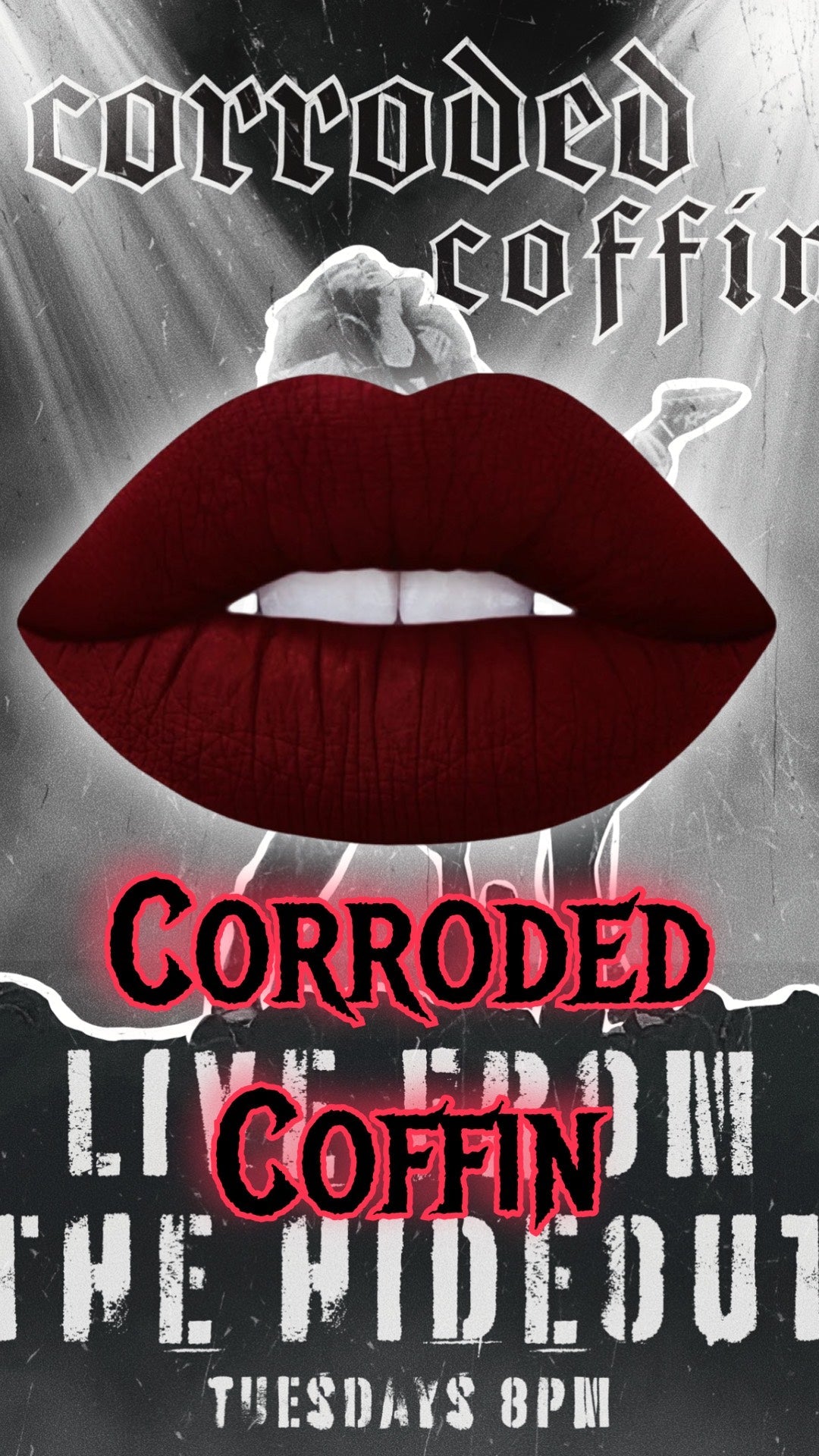 Radioactive Unicorn Lipstick Corroded Coffin 8ml - QHA UK