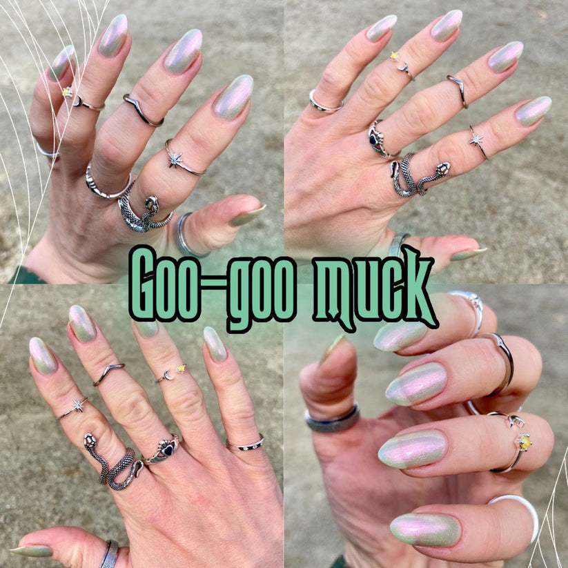 Radioactive Unicorn Nail Polish Goo Muck - QHA UK
