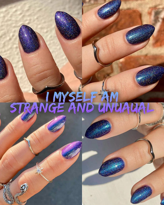 Radioactive Unicorn Nail Polish I Myself Am Strange and Unusual - QHA UK