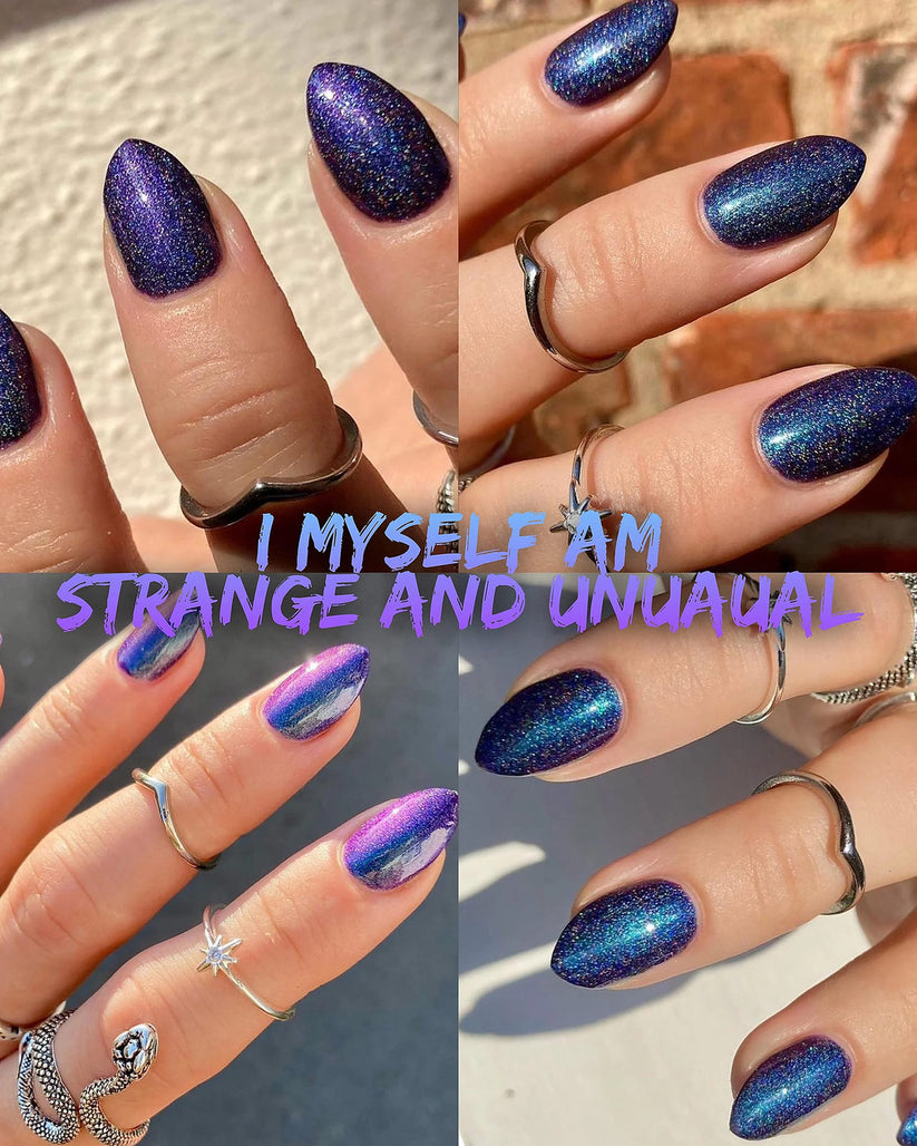 Radioactive Unicorn Nail Polish I Myself Am Strange and Unusual - QHA UK