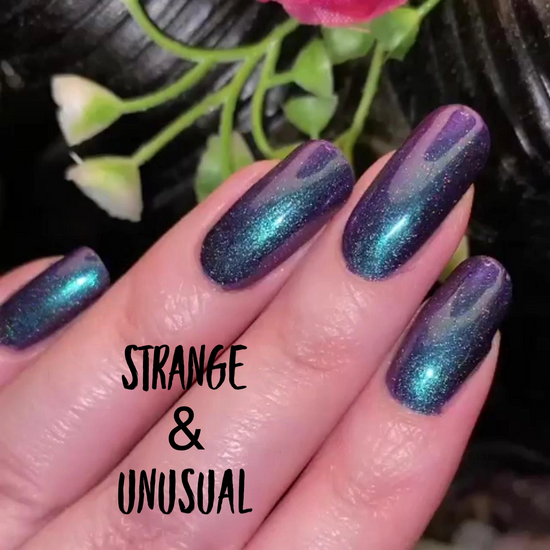 Radioactive Unicorn Nail Polish I Myself Am Strange and Unusual - QHA UK