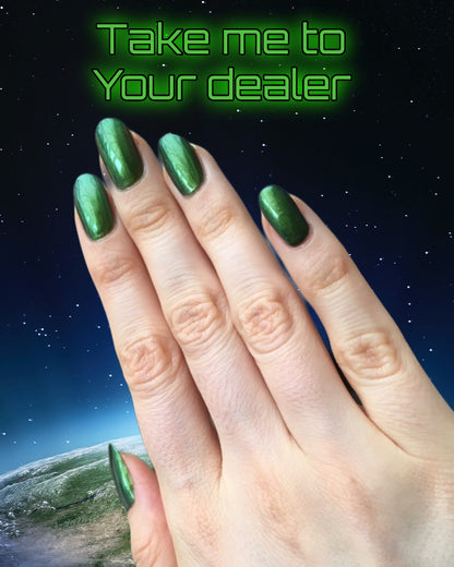 Radioactive Unicorn Nail Polish Take Me to Your Dealer Colour 10ml - QHA UK