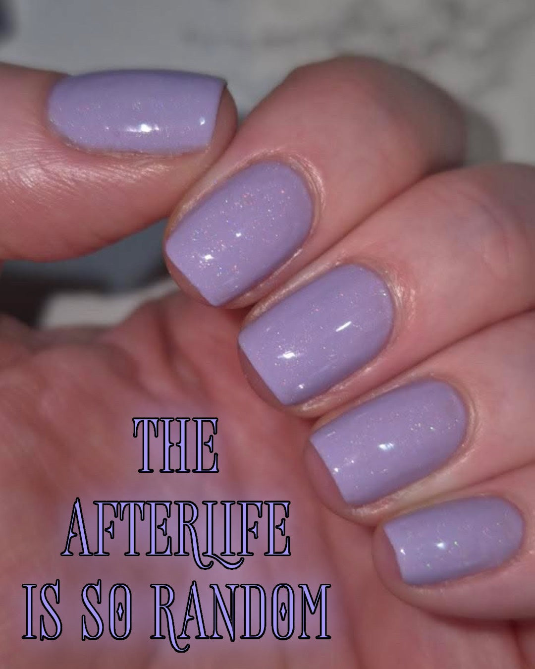 Radioactive Unicorn Nail Polish the Afterlife Is So Random Opaque - QHA UK