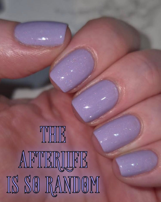 Radioactive Unicorn Nail Polish the Afterlife Is So Random Opaque - QHA UK