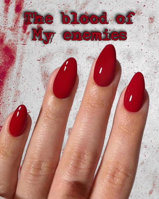 Radioactive Unicorn Nail Polish the Blood of My Enemies - QHA UK