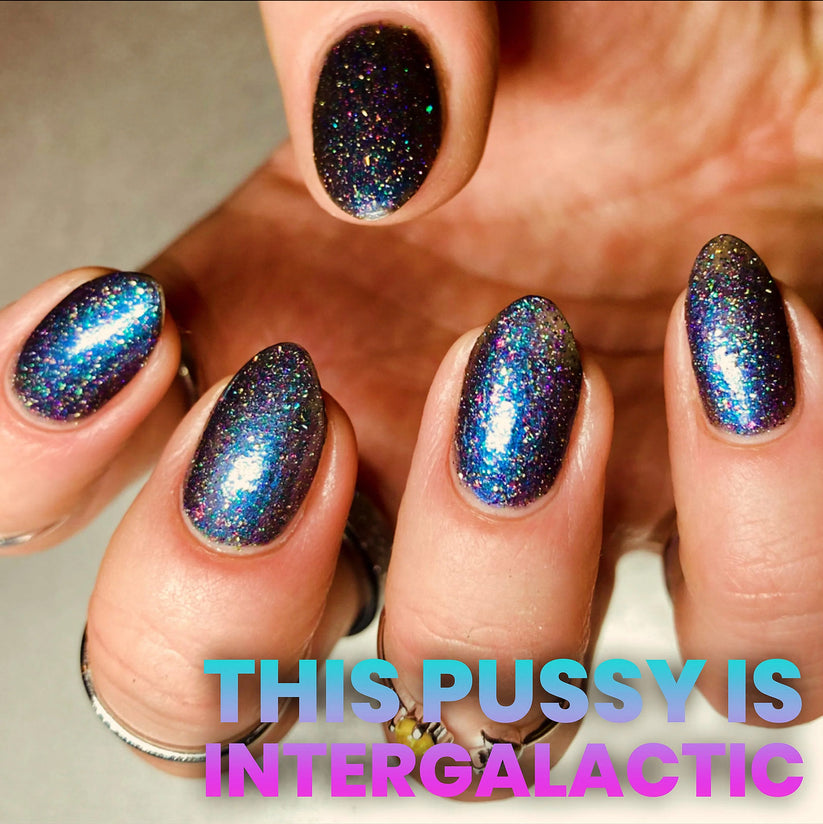 Radioactive Unicorn Nail Polish This P*ssy Is Intergalactic 10ml - QHA UK