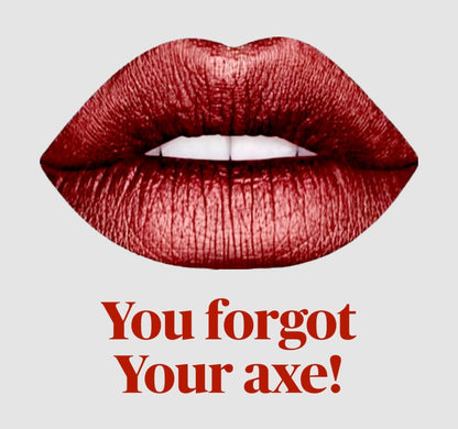 Radioactive Unicorn Lipstick You Forgot Your Axe - Close-up - QHA UK
