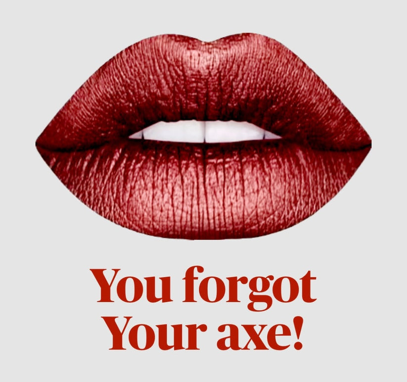 Radioactive Unicorn Lipstick You Forgot Your Axe - Close-up - QHA UK