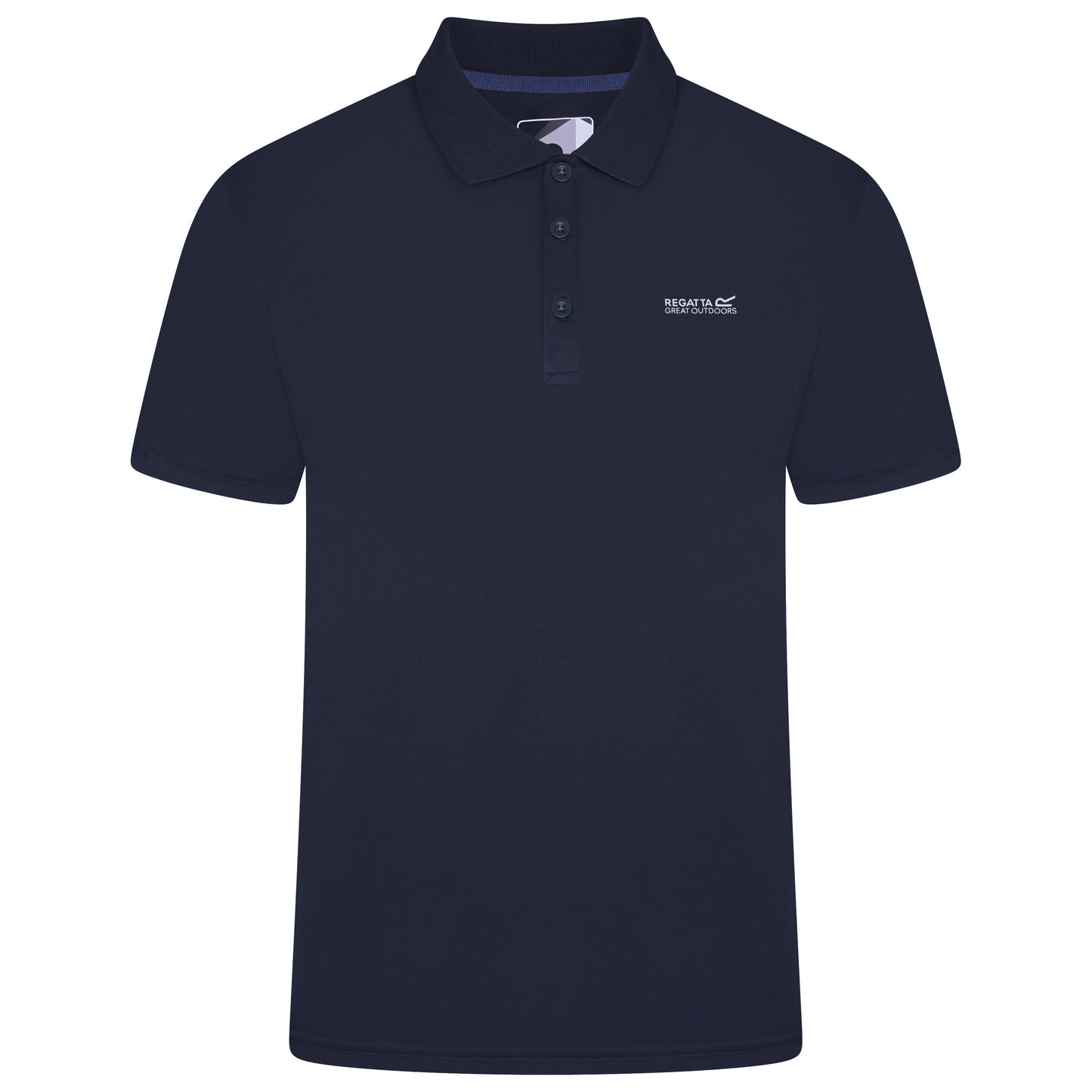 Regatta Mens Active Polo Shirt Quick Dry Breathable Sports T-Shirt | P - Logo Detail - QHA UK