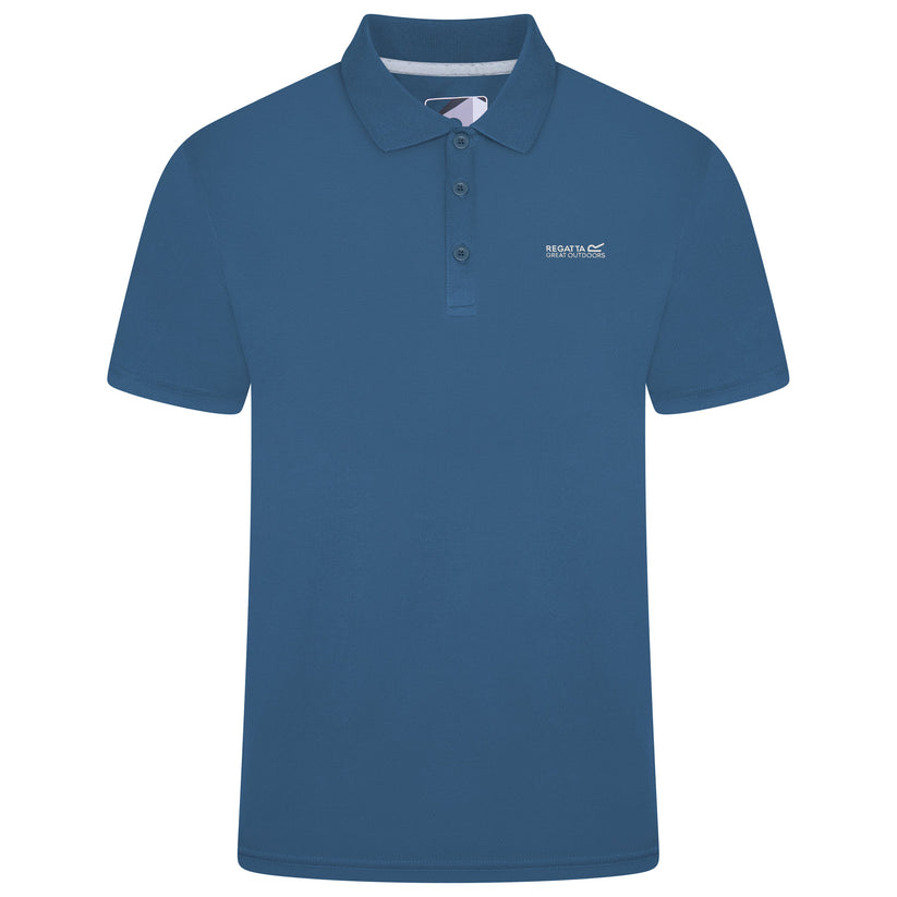 Regatta Mens Active Polo Shirt Quick Dry Breathable Sports T-Shirt | P - QHA UK