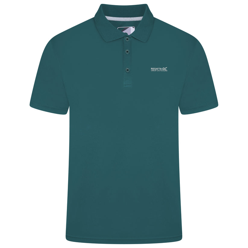 Regatta Mens Active Polo Shirt Quick Dry Breathable Sports T-Shirt | P - QHA UK