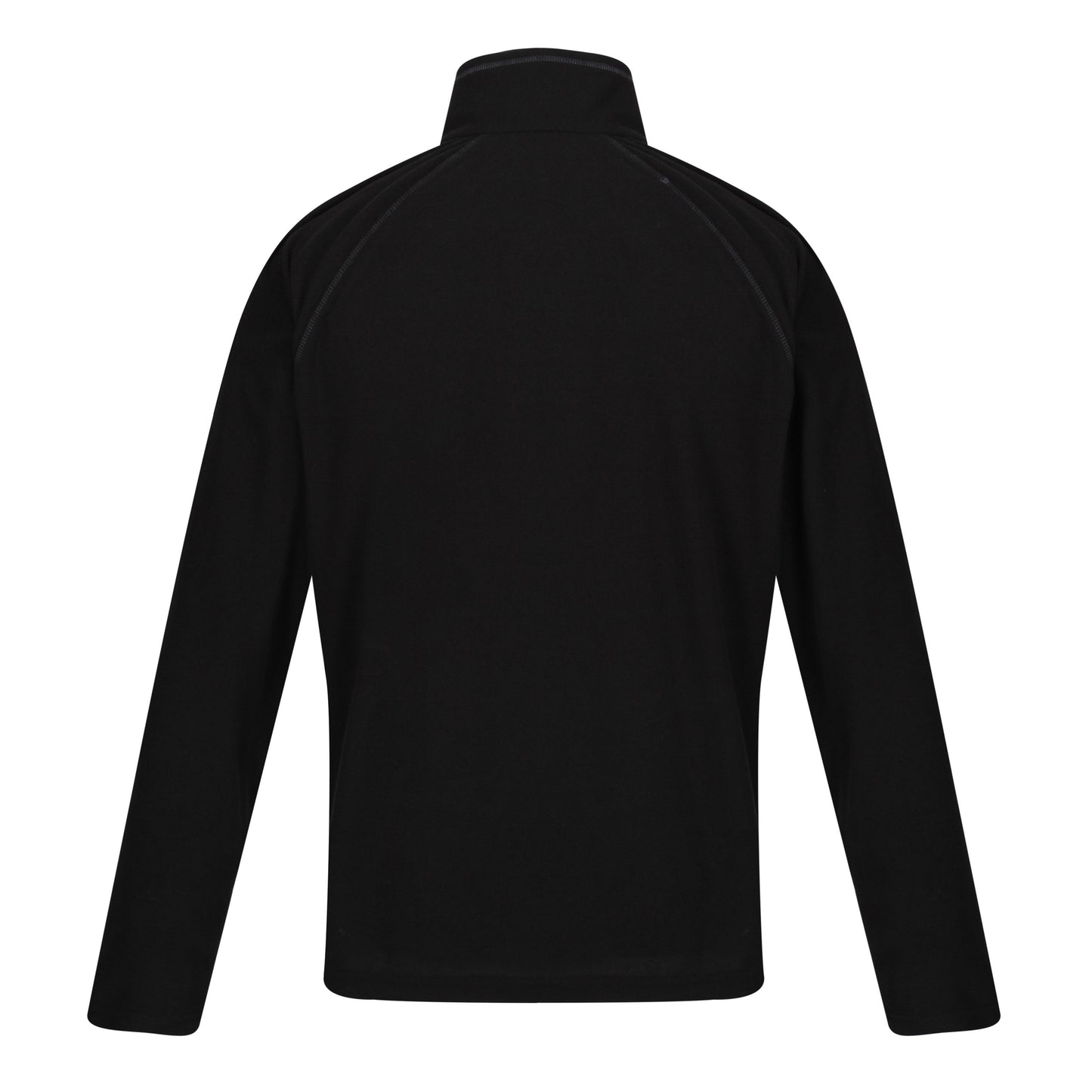 Regatta Mens Half Zip Fleece Lightweight Microfleece Outdoor Top - Zip Detail - QHA UK