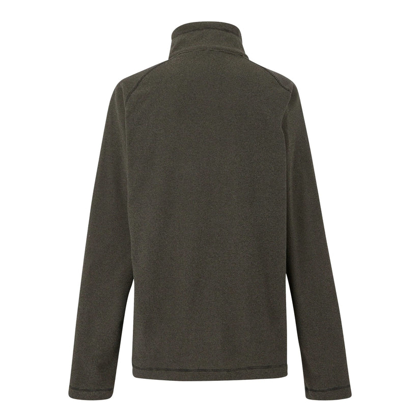 Regatta Mens Half Zip Fleece Lightweight Microfleece Outdoor Top - Zip Detail - QHA UK