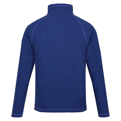 Regatta Mens Half Zip Fleece Lightweight Microfleece Outdoor Top - Zip Detail - QHA UK