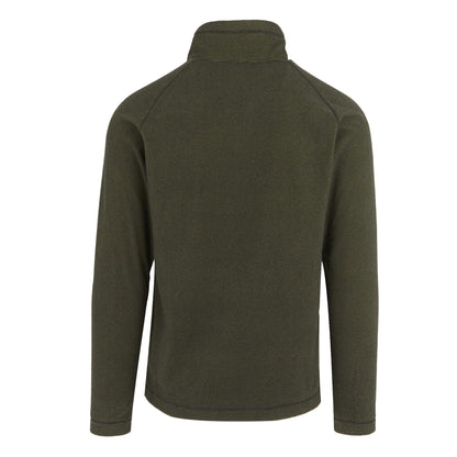 Regatta Mens Half Zip Fleece Lightweight Microfleece Outdoor Top - Zip Detail - QHA UK