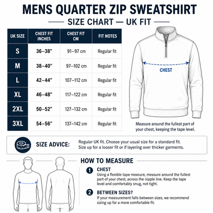 Regatta Thompson Marl Mens Quarter Zip Fleece Sweatshirt Pullover Top - Zip Detail - QHA UK