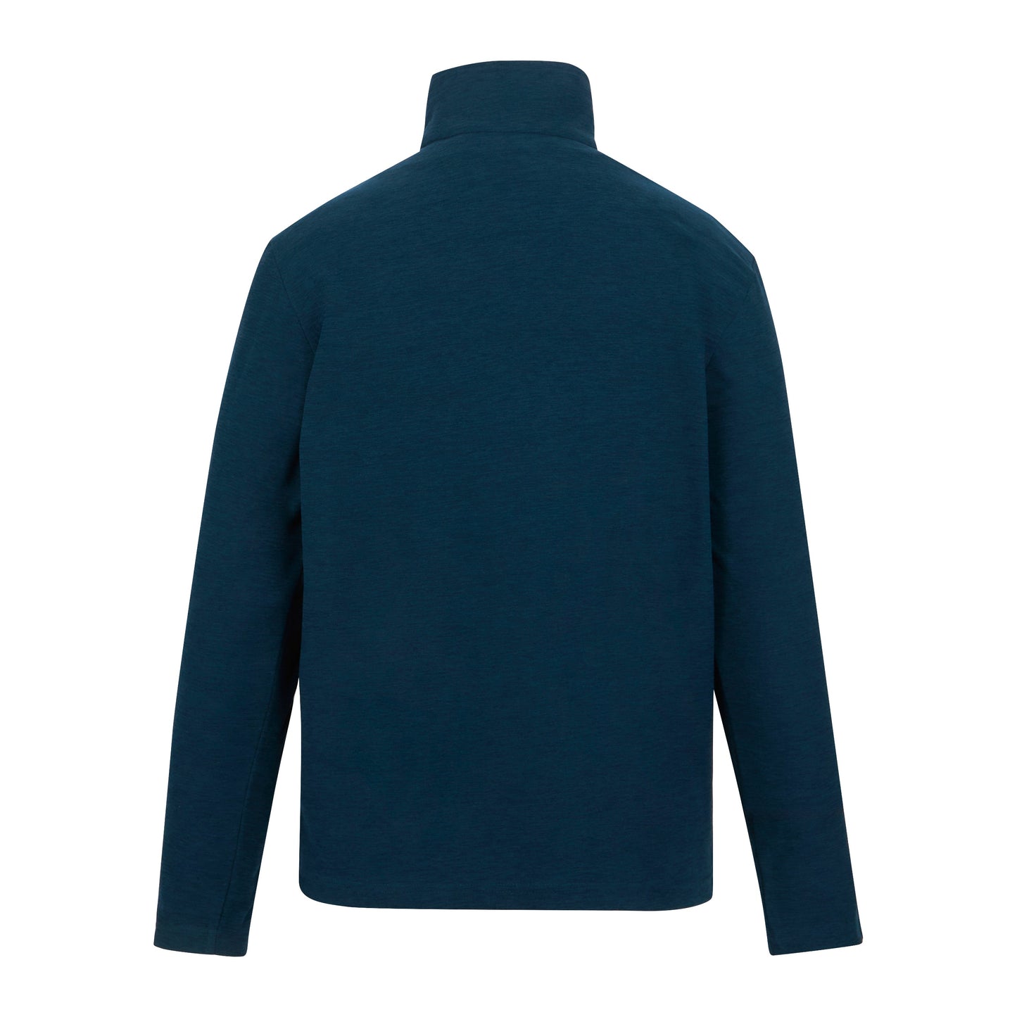 Regatta Thompson Marl Mens Quarter Zip Fleece Sweatshirt Pullover Top - Zip Detail - QHA UK