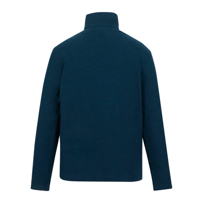 Regatta Thompson Marl Mens Quarter Zip Fleece Sweatshirt Pullover Top - Zip Detail - QHA UK