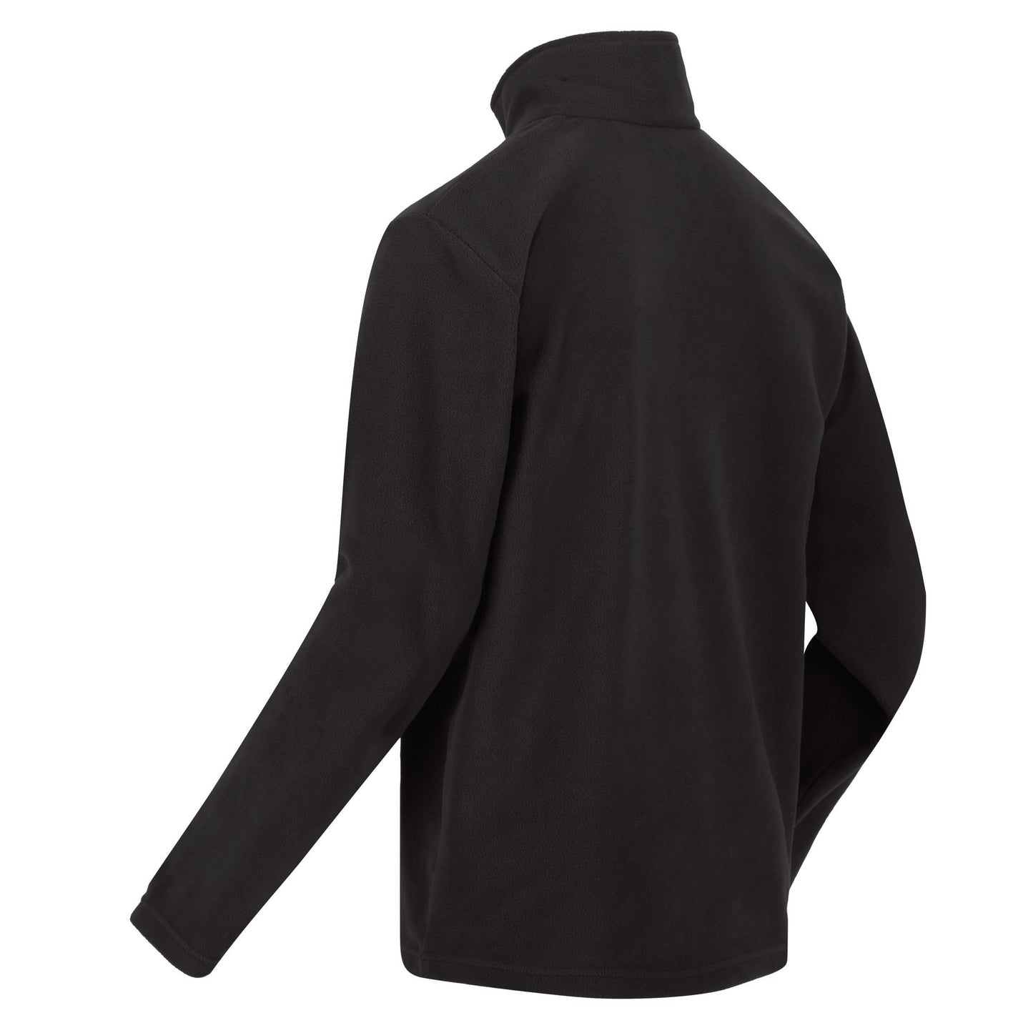Regatta Mens Thompson Fleece 1/4 Zip Lightweight Anti Pill Pullover - Zip Detail - QHA UK