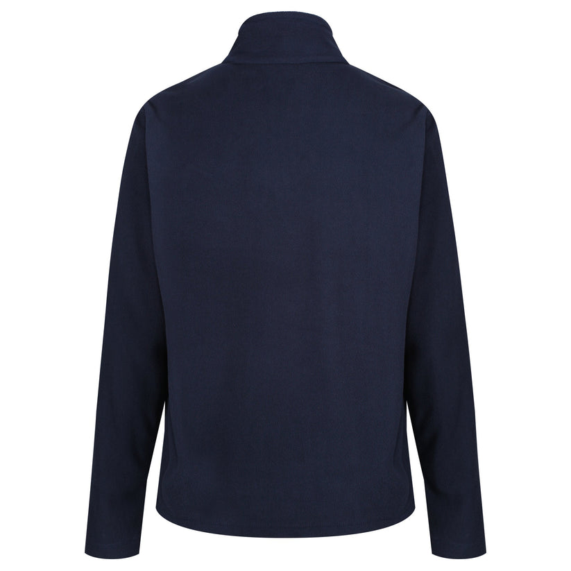 Regatta Mens Thompson Fleece 1/4 Zip Lightweight Anti Pill Pullover - Zip Detail - QHA UK