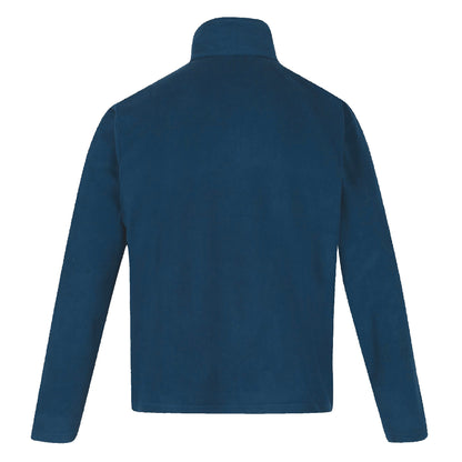 Regatta Mens Thompson Fleece 1/4 Zip Lightweight Anti Pill Pullover - Zip Detail - QHA UK