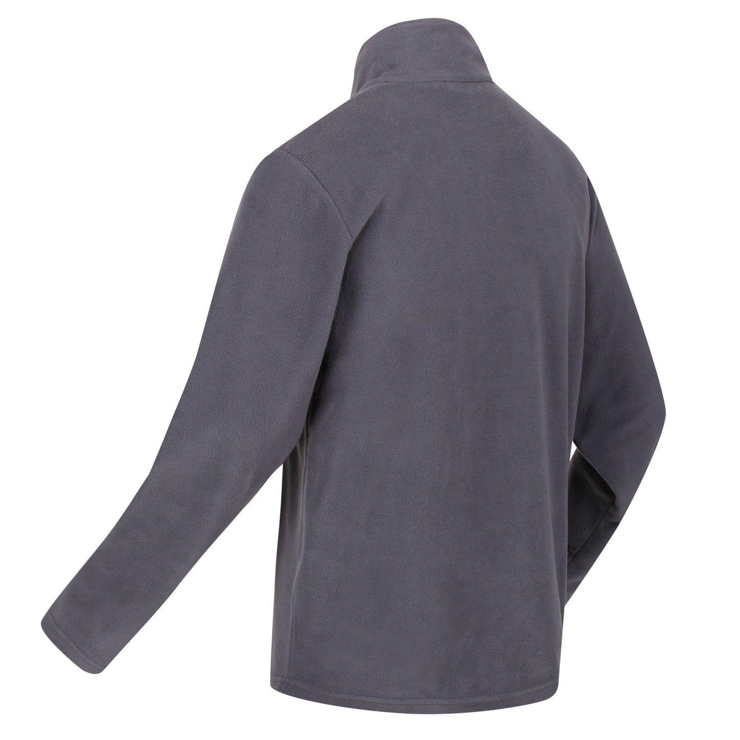 Regatta Mens Thompson Fleece 1/4 Zip Lightweight Anti Pill Pullover - Zip Detail - QHA UK