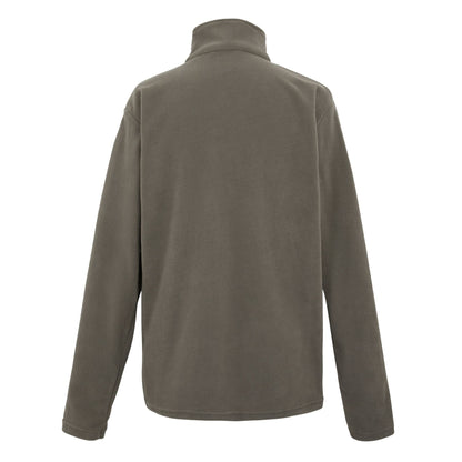 Regatta Mens Thompson Fleece 1/4 Zip Lightweight Anti Pill Pullover - Zip Detail - QHA UK