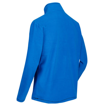 Regatta Mens Thompson Fleece 1/4 Zip Lightweight Anti Pill Pullover - Zip Detail - QHA UK