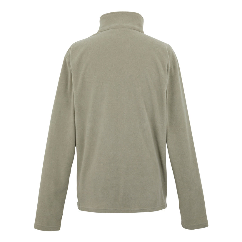 Regatta Mens Thompson Fleece 1/4 Zip Lightweight Anti Pill Pullover - Zip Detail - QHA UK