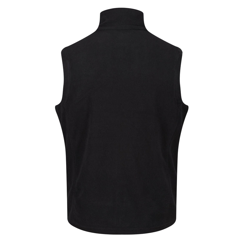 Regatta Tobias Men's Fleece Gilet | Full Zip Bodywarmer | 4 Colours | M–3XL - Zip Detail - QHA UK