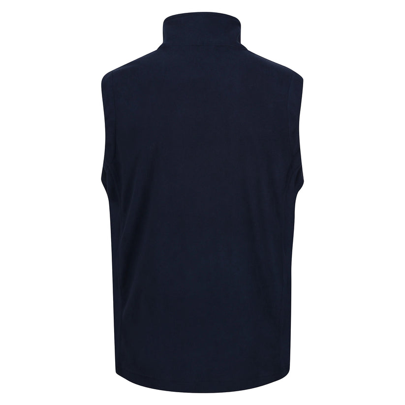 Regatta Tobias Men's Fleece Gilet | Full Zip Bodywarmer | 4 Colours | M–3XL - Zip Detail - QHA UK