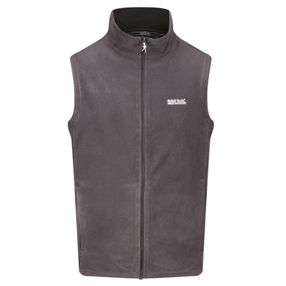 Regatta Tobias Men's Fleece Gilet | Full Zip Bodywarmer | 4 Colours | M–3XL - Zip Detail - QHA UK