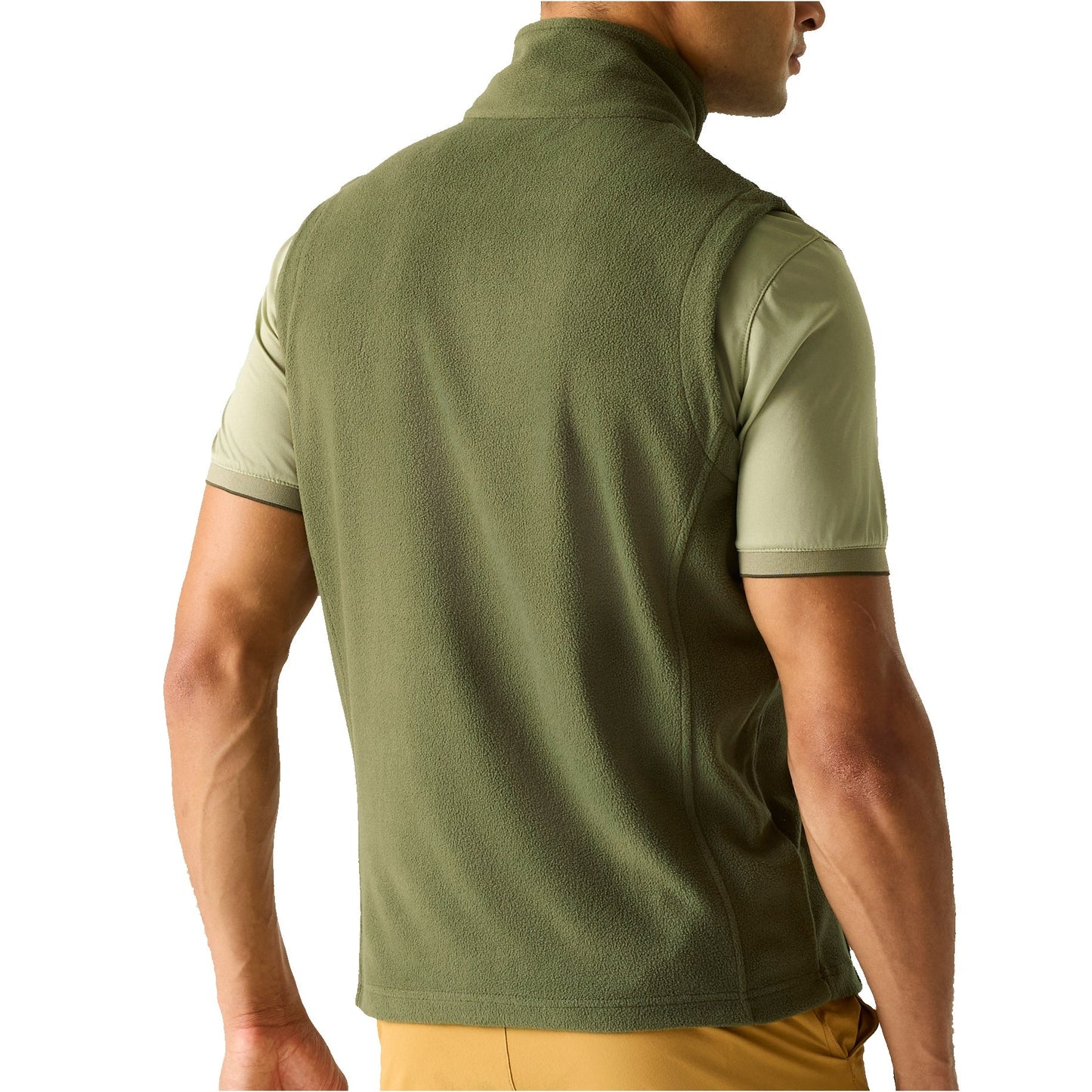Regatta Tobias Men's Fleece Gilet | Full Zip Bodywarmer | 4 Colours | M–3XL - Zip Detail - QHA UK