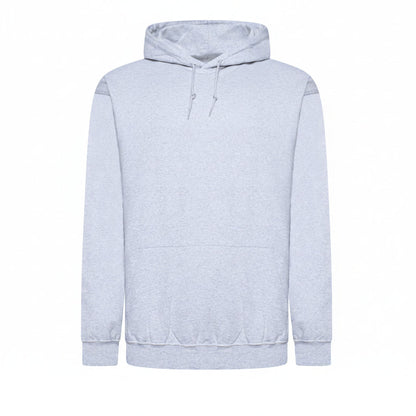 Mens Pullover Hoodie Fleece Sweatshirt Kangaroo Pocket Casual Gym Top - Pocket Detail - QHA UK