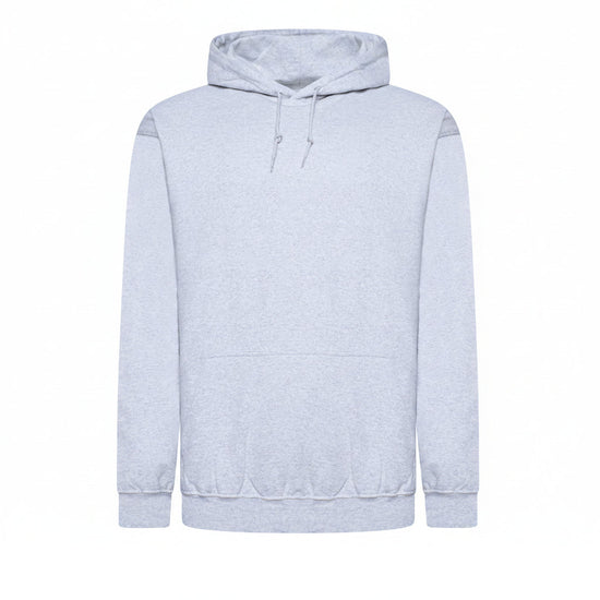 Mens Pullover Hoodie Fleece Sweatshirt Kangaroo Pocket Casual Gym Top - Pocket Detail - QHA UK