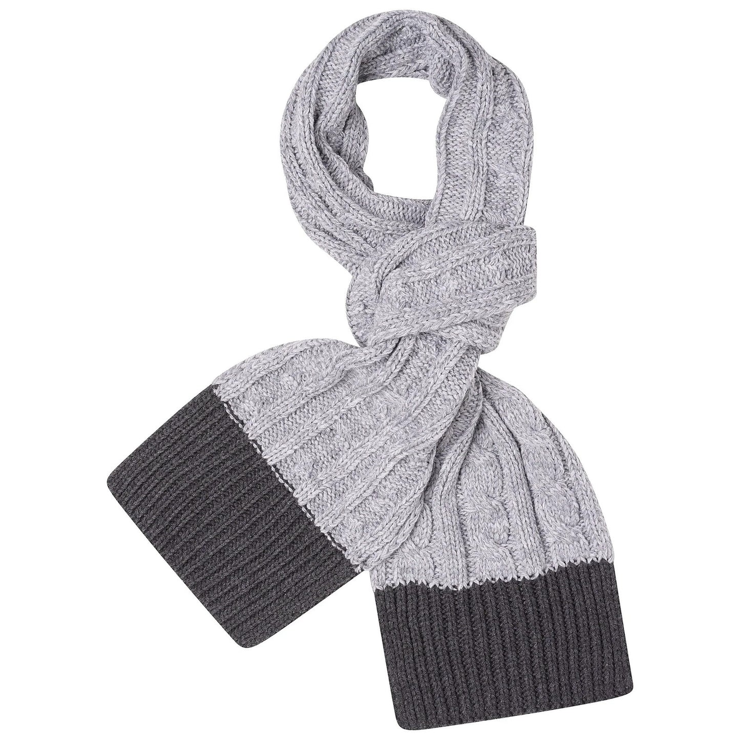 Result Chunky Knit Scarf - QHA UK