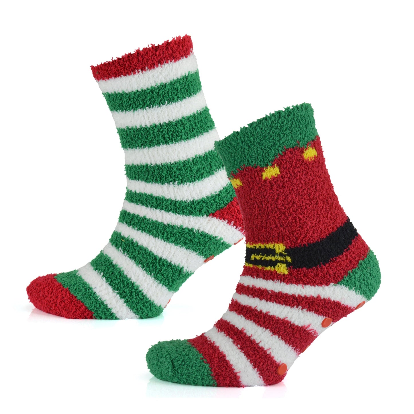RJM Cosy Christmas 2 Pair Slipper Socks - QHA UK
