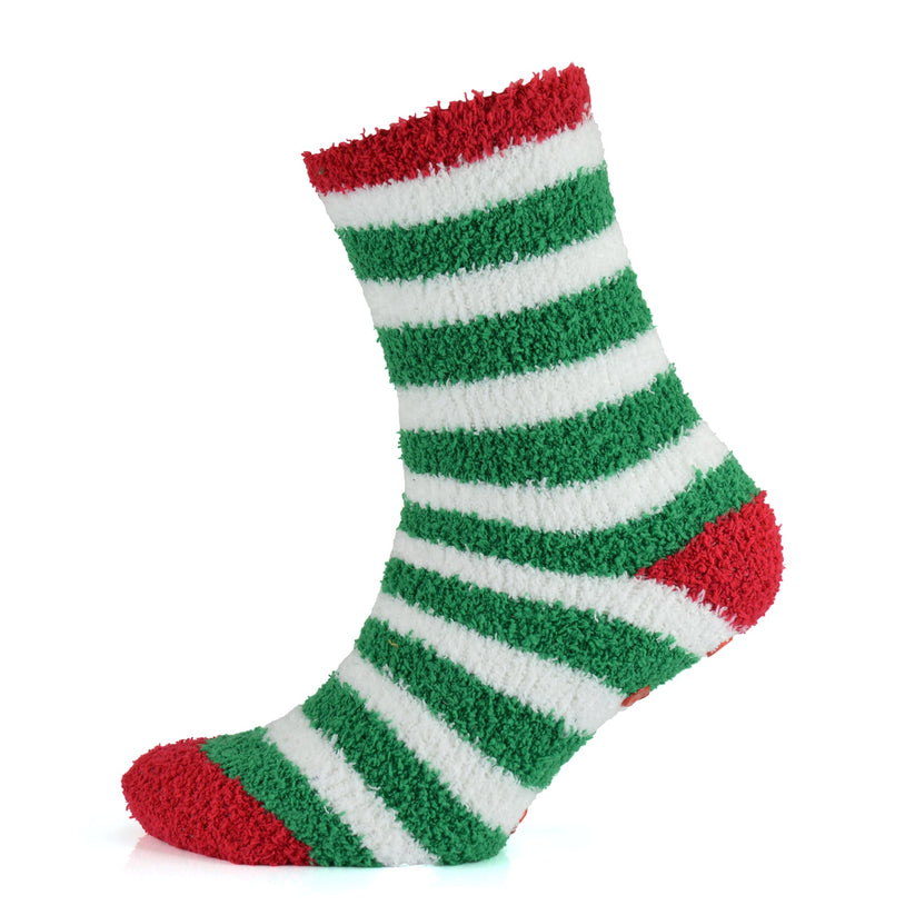 RJM Cosy Christmas 2 Pair Slipper Socks - QHA UK