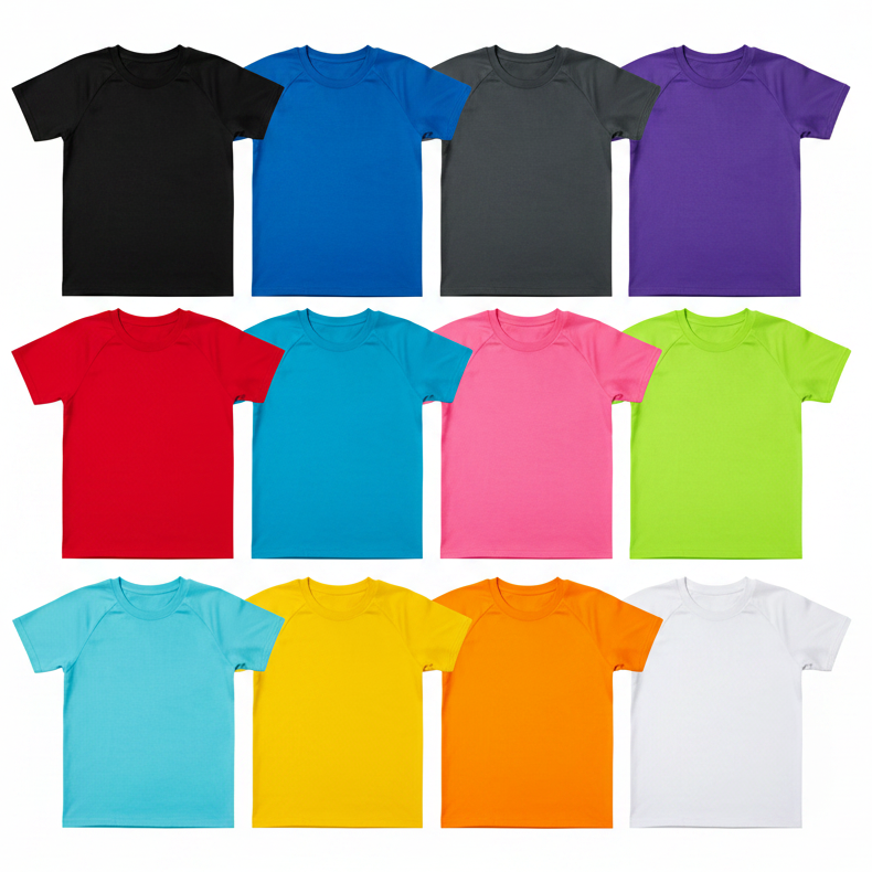 Mens Gym T-Shirt Moisture Wicking Sports Running Training Breathable T - QHA UK