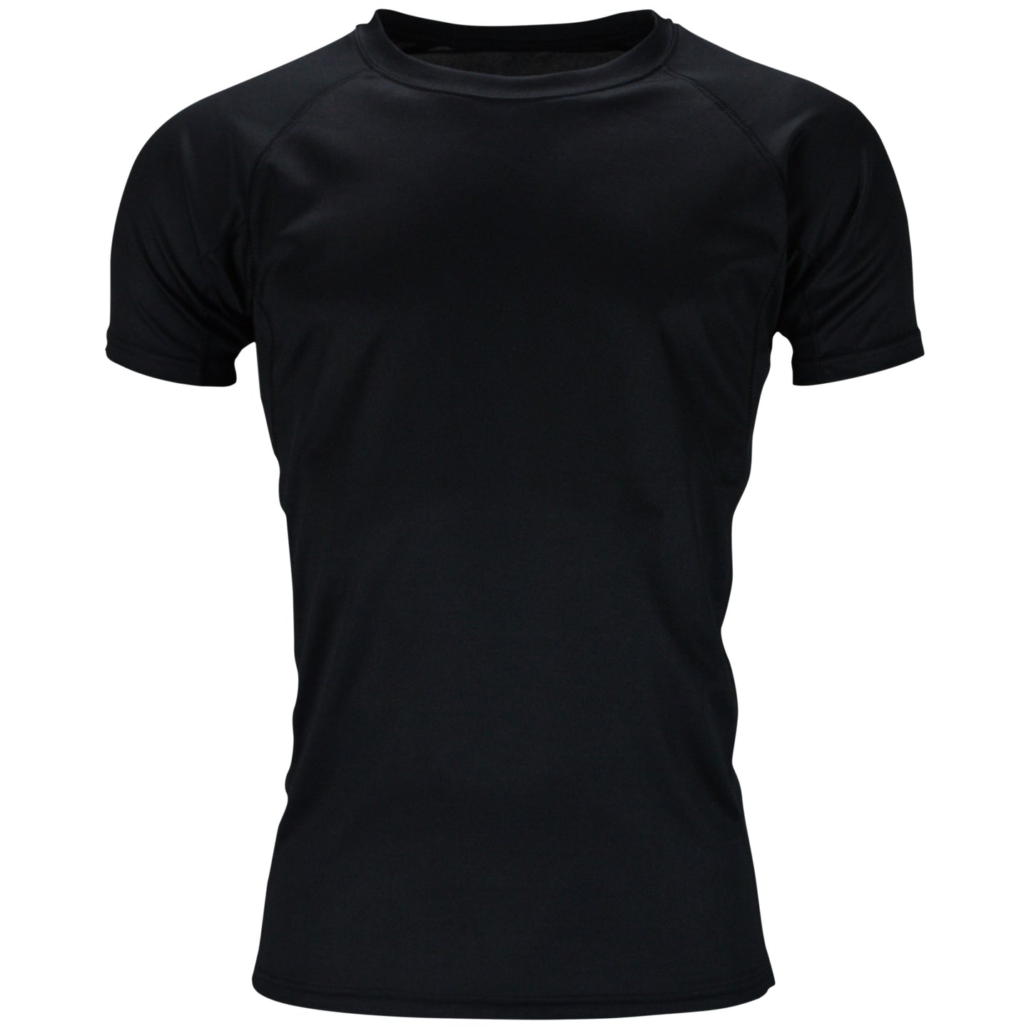 Mens Gym T-Shirt Moisture Wicking Sports Running Training Breathable T - QHA UK