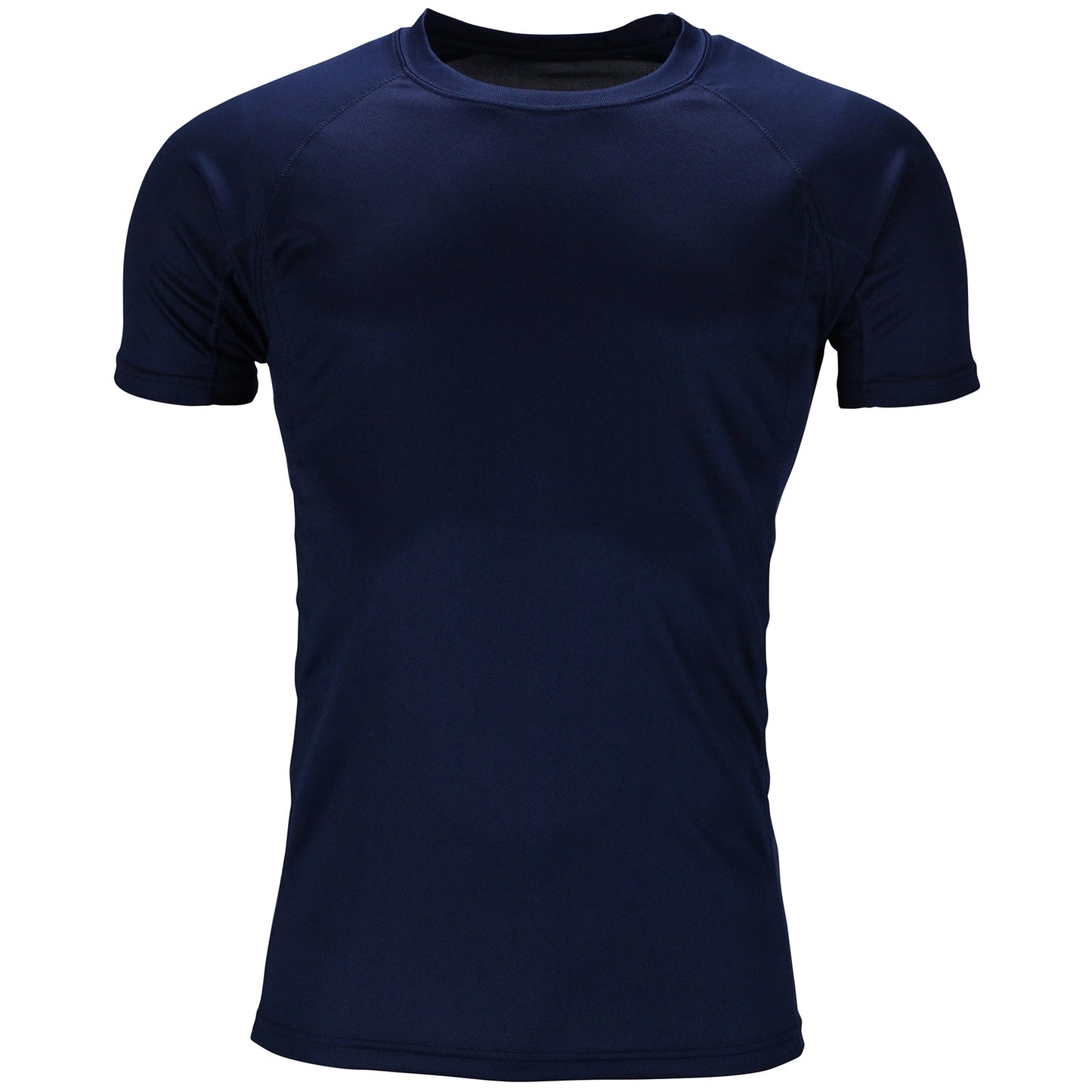 Mens Gym T-Shirt Moisture Wicking Sports Running Training Breathable T - QHA UK
