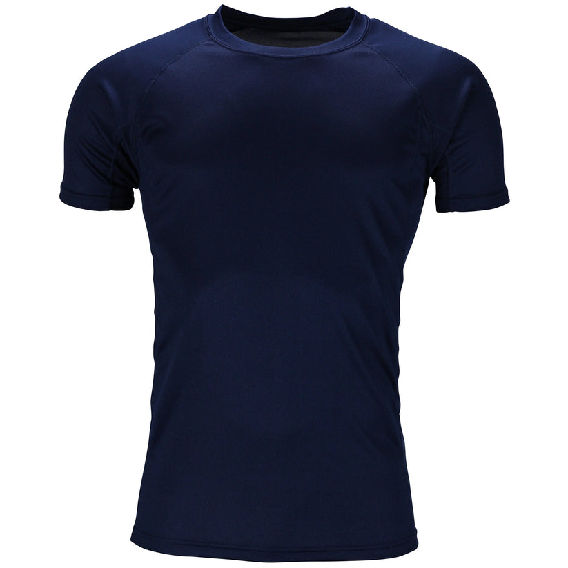Mens Gym T-Shirt Moisture Wicking Sports Running Training Breathable T - QHA UK