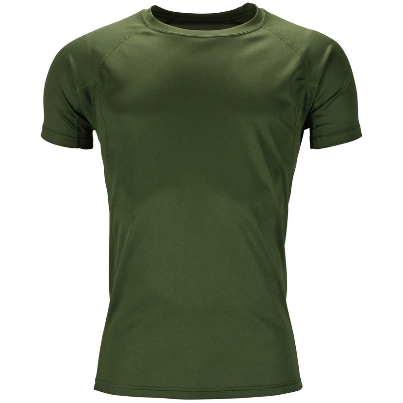 Mens Gym T-Shirt Moisture Wicking Sports Running Training Breathable T - QHA UK