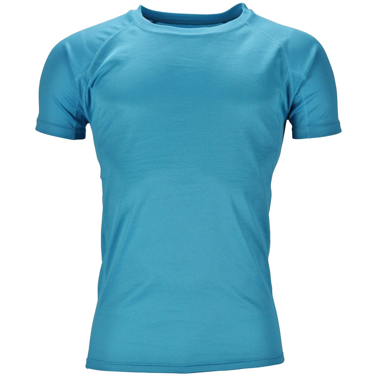 Mens Gym T-Shirt Moisture Wicking Sports Running Training Breathable T - QHA UK