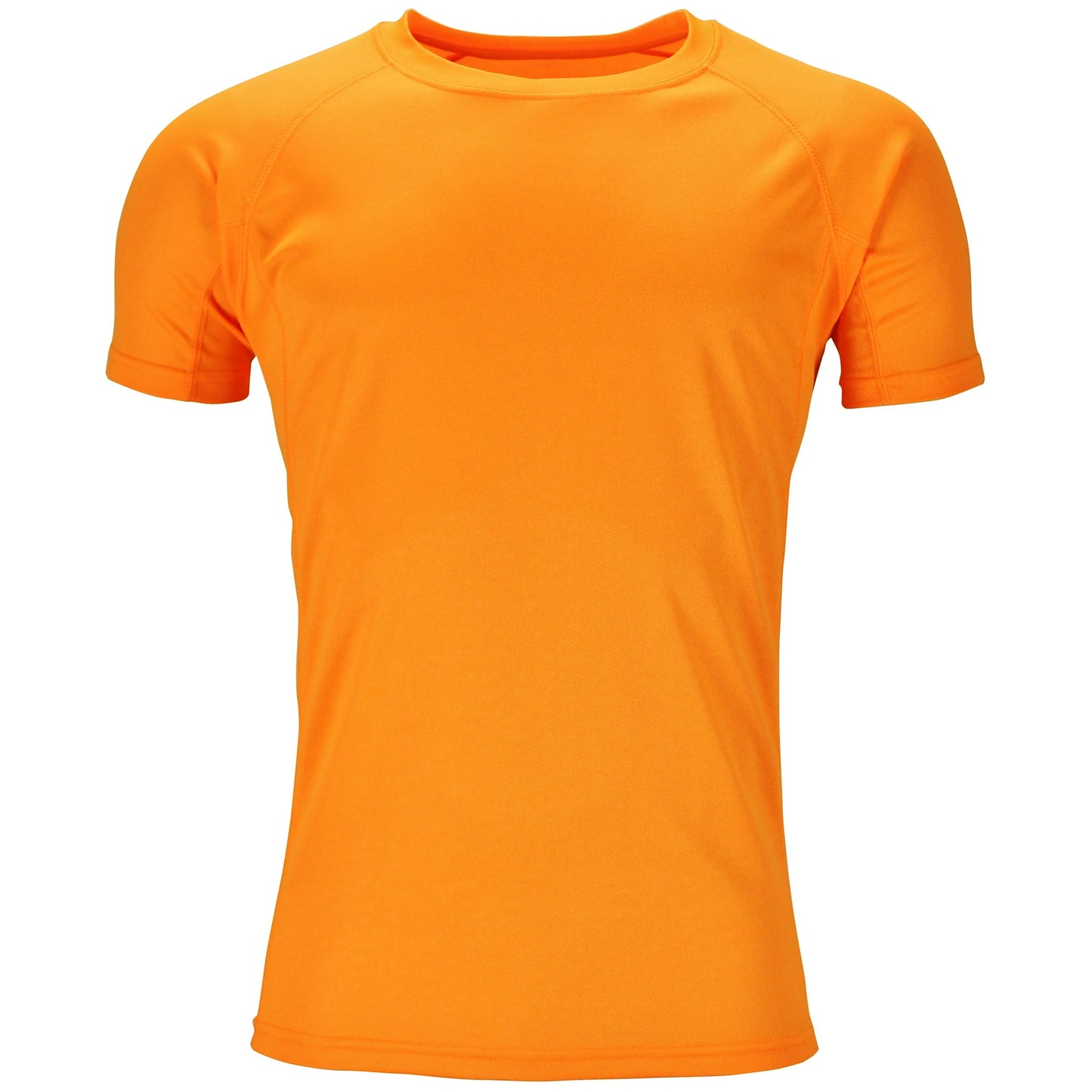 Mens Gym T-Shirt Moisture Wicking Sports Running Training Breathable T - QHA UK