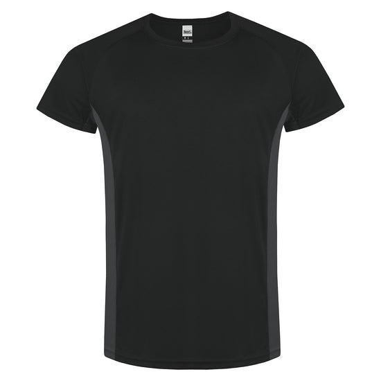Roly Mens Gym T-Shirt Quick Dry Breathable Running Sports Contrast Pan - QHA UK