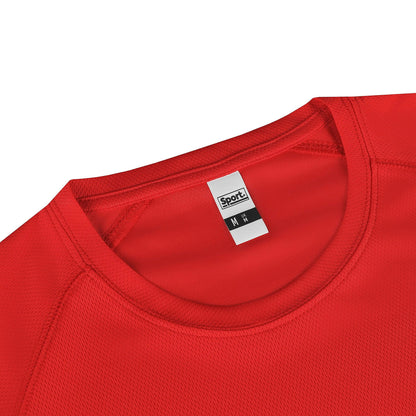 Roly Mens Gym T-Shirt Quick Dry Breathable Running Sports Contrast Pan - QHA UK